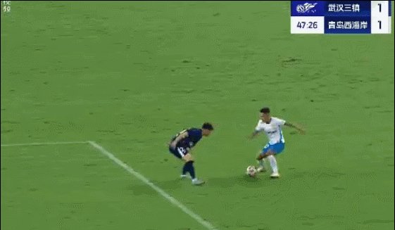 【中超】图多列破门段刘愚扳平 三镇1比1西海岸