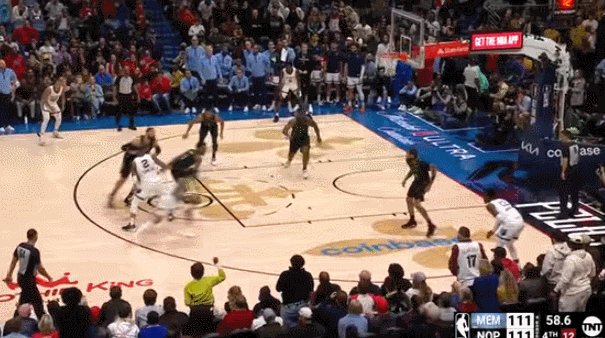 1703047765626035261.gif 开云登录入口地址-致命一枪绝杀鹈鹕!莫兰特完美首秀 灰熊开启北伐