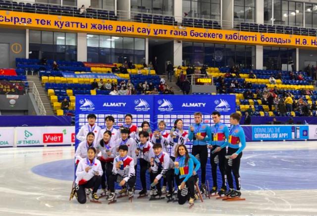 短道世界杯阿拉木图站中国获1银 单项夺金成奢望