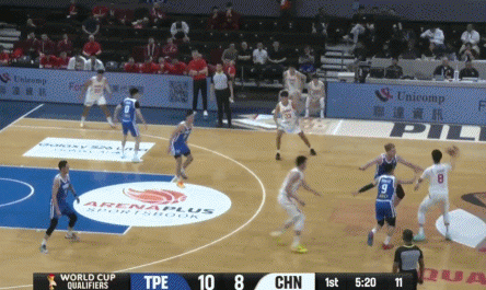 开云体育官网-首节战报：赵继伟8分，中国男篮27-22领先中国台北