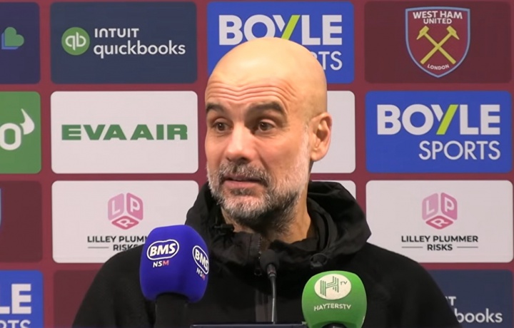 开云体育app-瓜帅：哈兰德身边有两亿名中后卫，他踢的是地球上最难踢的位置