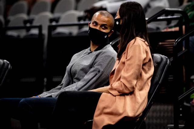 【现场】帕克现场督战 马刺打出赛季最佳比赛